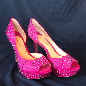 ⬇️ Price Drop Never worn studded pink dress heels!